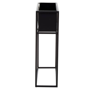 Floor Standing Black Plant Box | Asher
