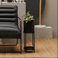 Two Tier Black Plant Stand | Asher