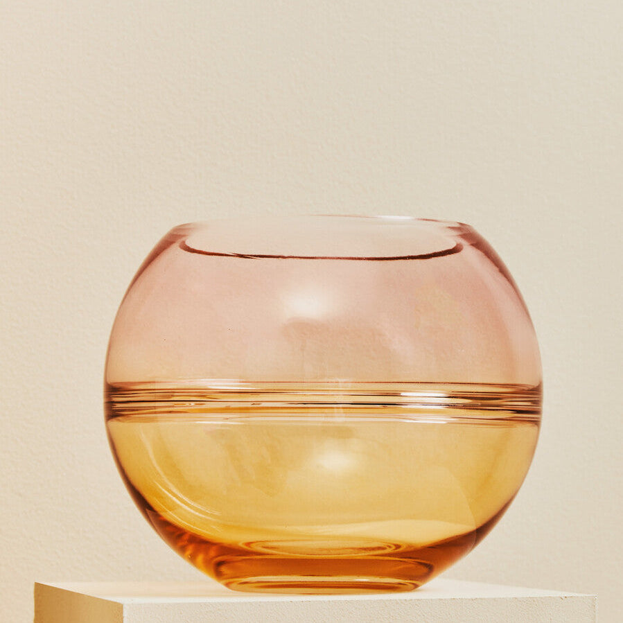 Optik Round Vase