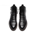 Double side zipper non-slip men's boots