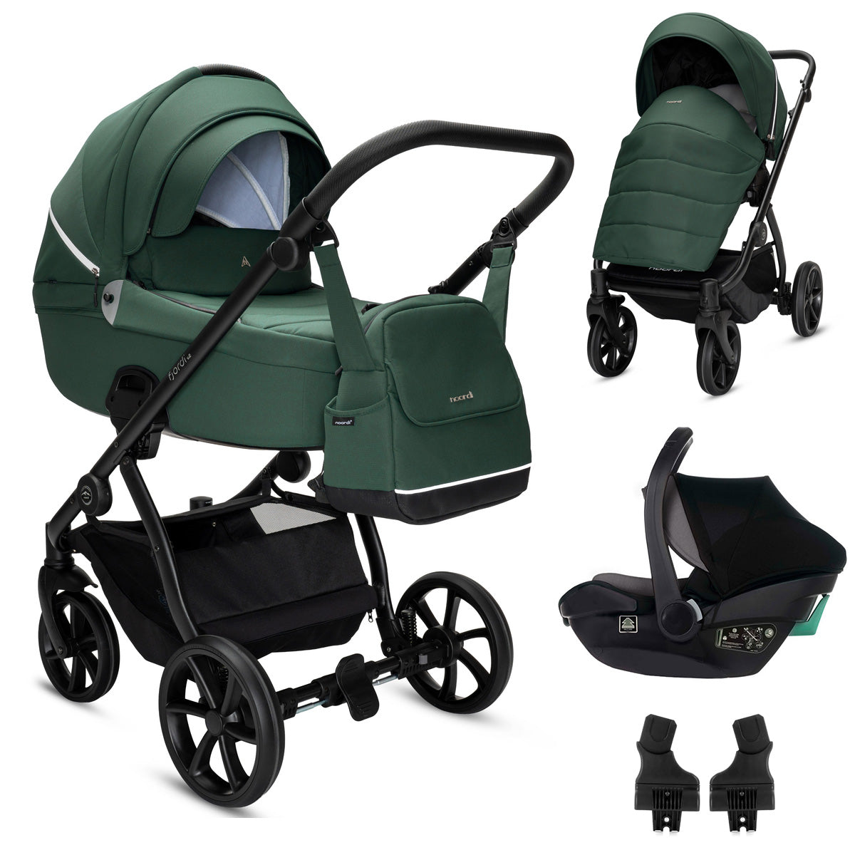 Noordi Fjordi V2 3in1 with Travel Carrier Car Seat