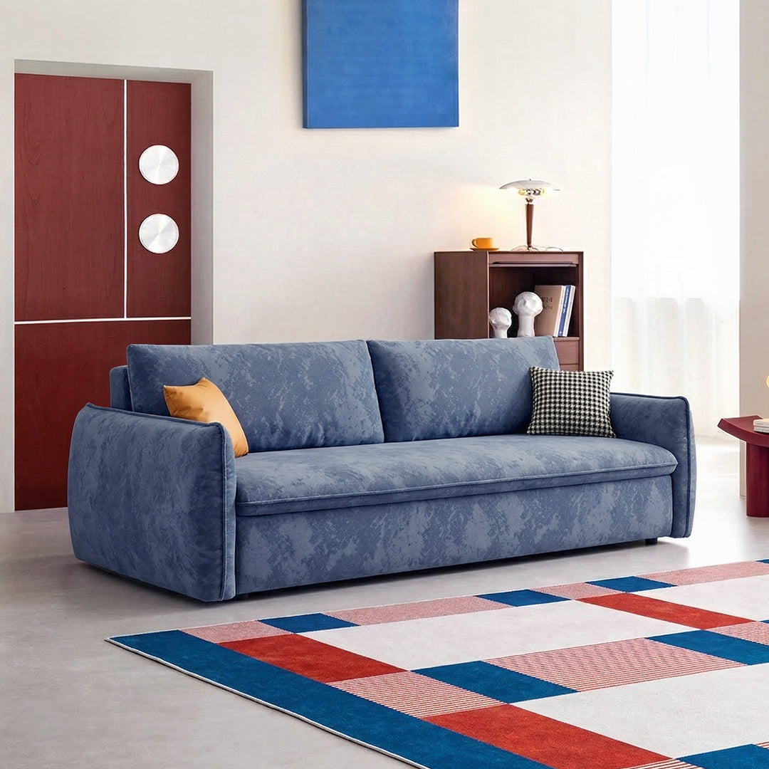 Fernandez Two Seater, Three Seater Sofa Bed With Storage, Suede