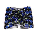 Korean version of the running rivers and lakes stalls hot products bright beaded Variety hair clips magic hair comb hair