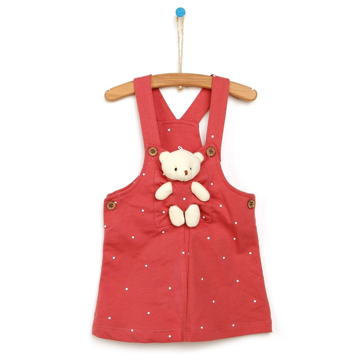 Tuffy Salopette Skirt & Sweatshirt - Light Rose