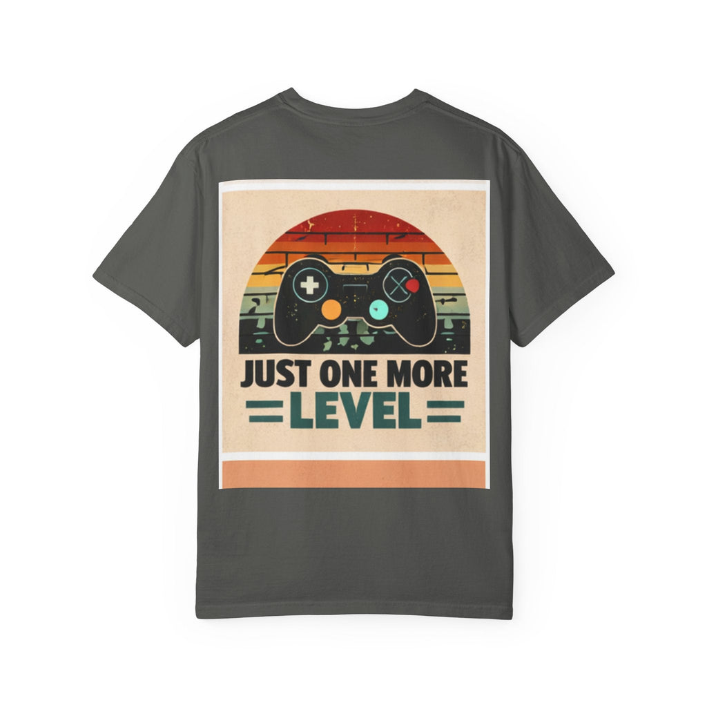 Retro Video Game Controller Just One More Level T-Shirt | Gamer Tee