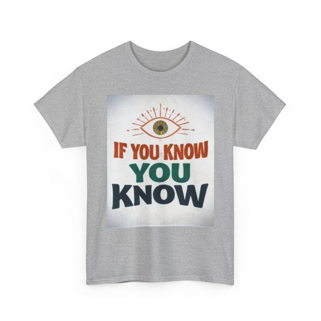 If You Know You Know Retro Eye Tee | Vintage Graphic T-Shirt