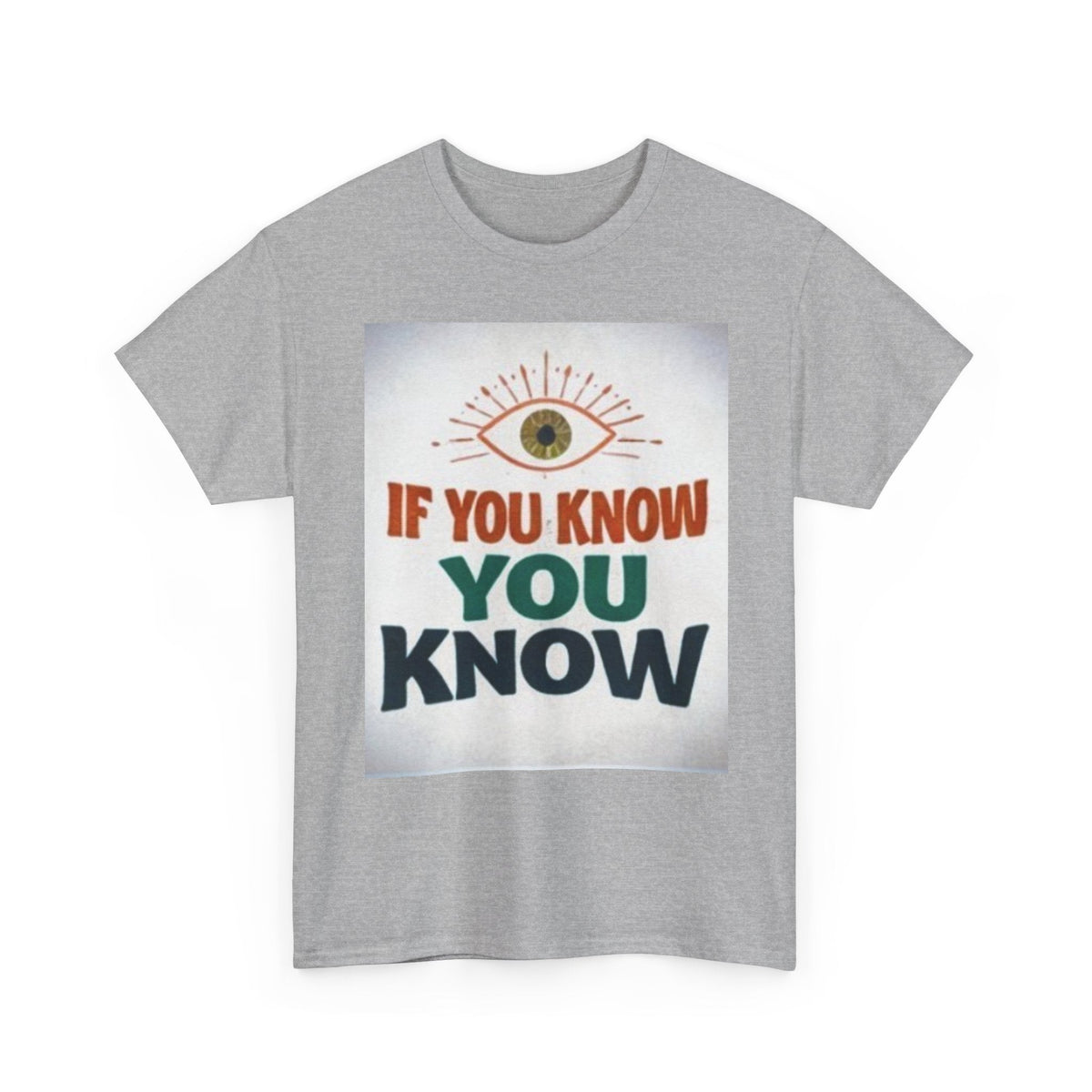 If You Know You Know Retro Eye Tee | Vintage Graphic T-Shirt