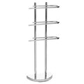 Chrome Finish Three Arm | Towel Stand