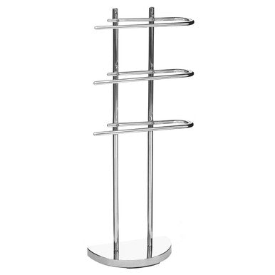 Chrome Finish Three Arm | Towel Stand