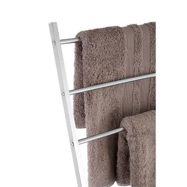 Dara Chrome Finish Floorstanding Towel Rack