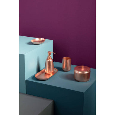 Traze Copper Finish Storage Canister