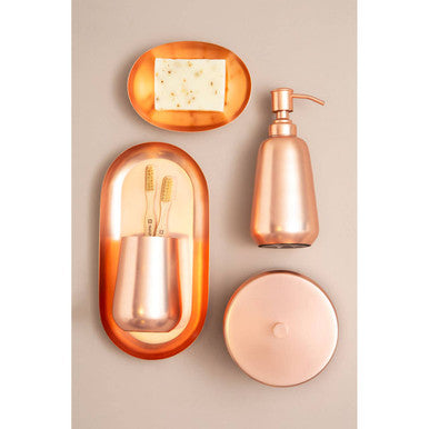 TrazeCopper Finish Soap Dish