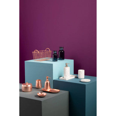 Traze Copper Finish Tray