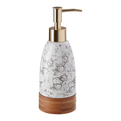 Earth 3 Piece Marble Print Bathroom Set