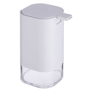 Ando White Acrylic Lotion Dispenser with Press Pump