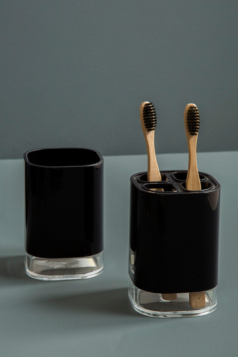 Ando Black Acrylic Tumbler with Minimal Design