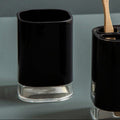 Ando Black Acrylic Tumbler with Minimal Design