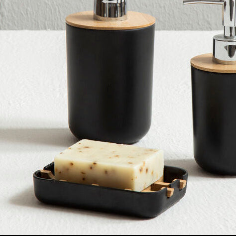 Canyon Black Soap Dish