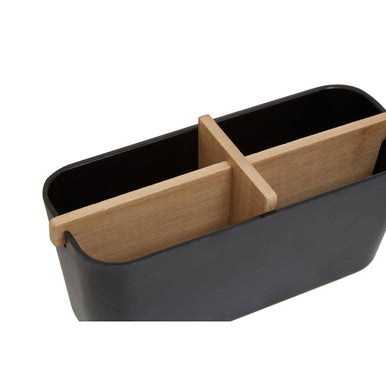 Canyon Black 4 Section Organiser