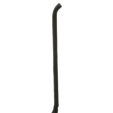 Fauna Black Finish Elephant Toilet Roll Holder with Round Base