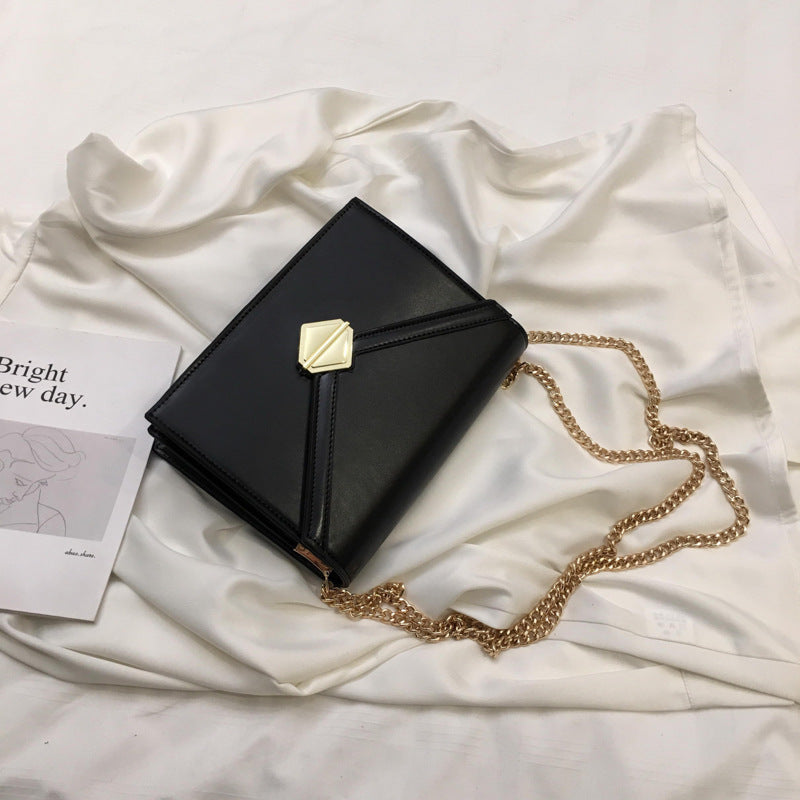 Chain Shoulder Bag Fashion Rhombus Small Square Bag