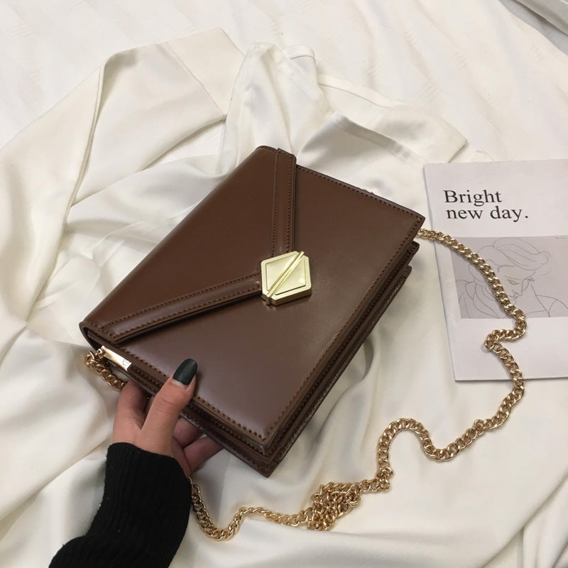 Chain Shoulder Bag Fashion Rhombus Small Square Bag
