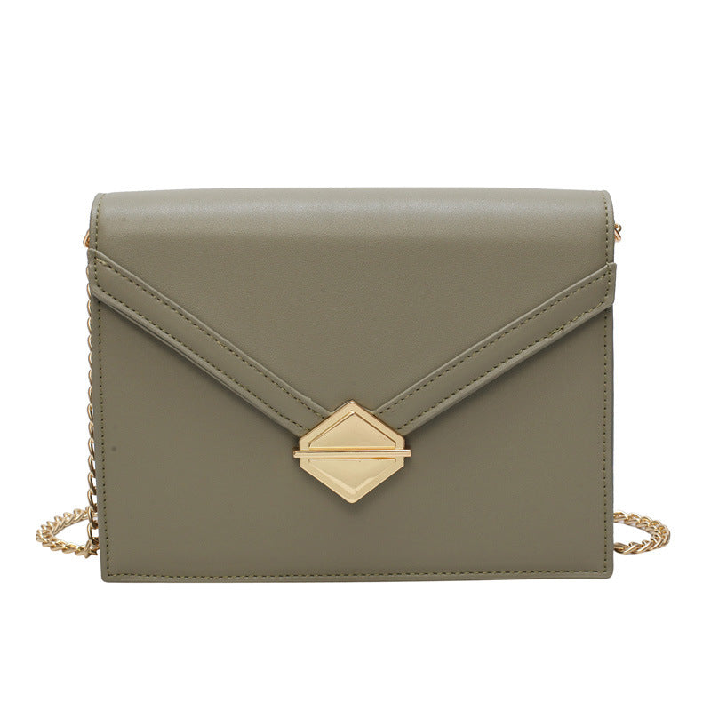 Chain Shoulder Bag Fashion Rhombus Small Square Bag
