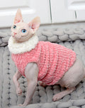 Handmade Sweater Imitation Mink Fur Warm Vest Autumn And Winter