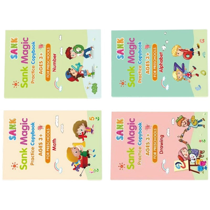 Full English Version Of Calligraphy Stickers Children Copybook