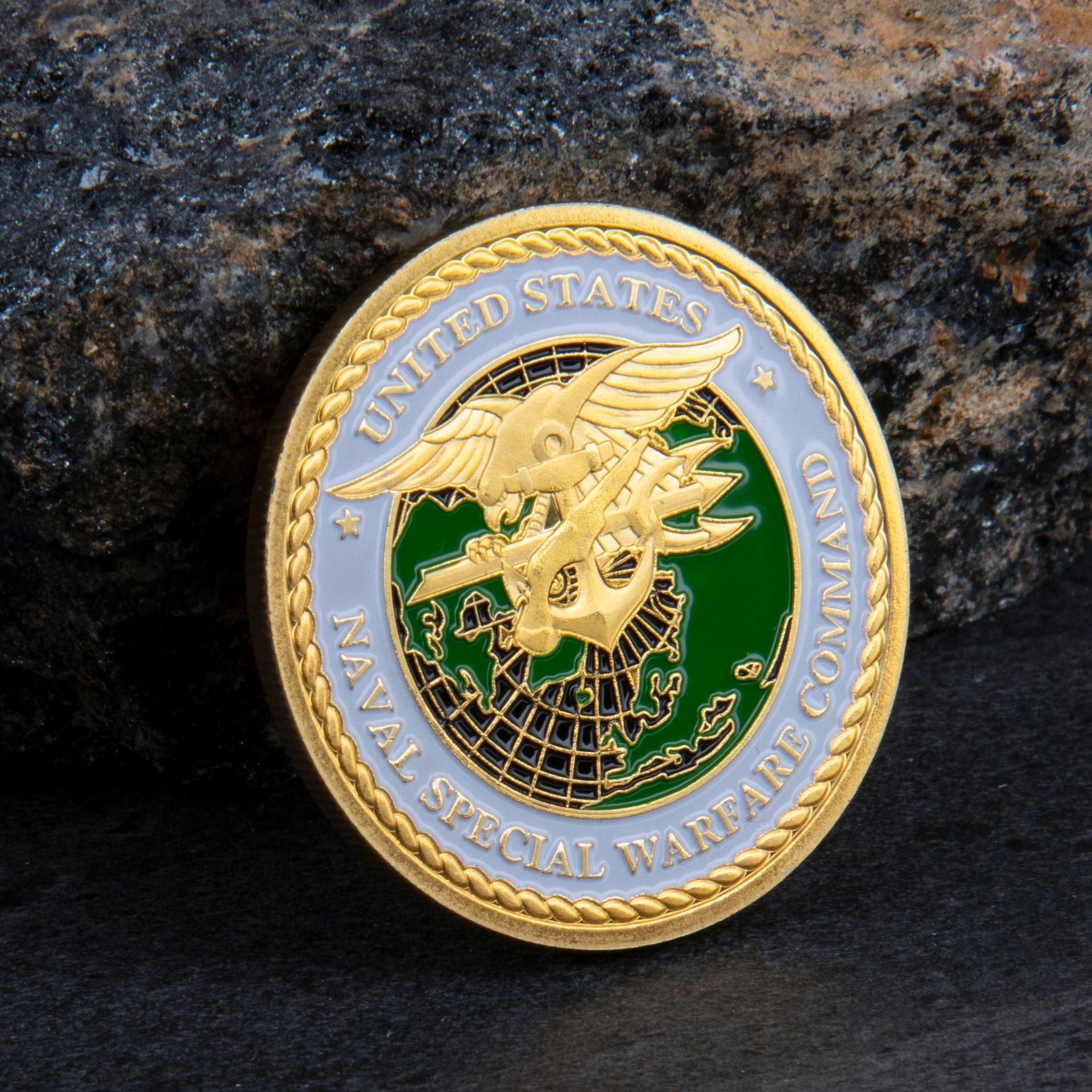 Military Commemorative Coins Embossed Paint Challenge Coins Custom Metal Crafts Badges
