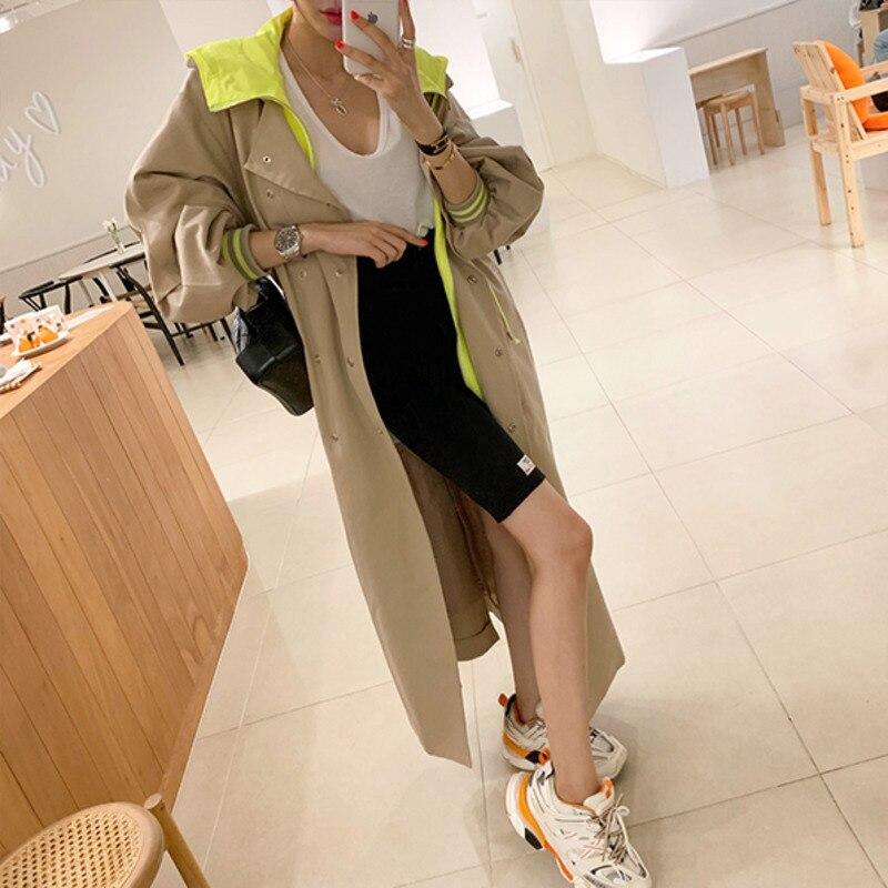 Retro Tooling Trench Coat Women's Mid-length