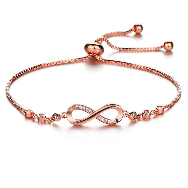 Adjustable  Eight Female Bracelet