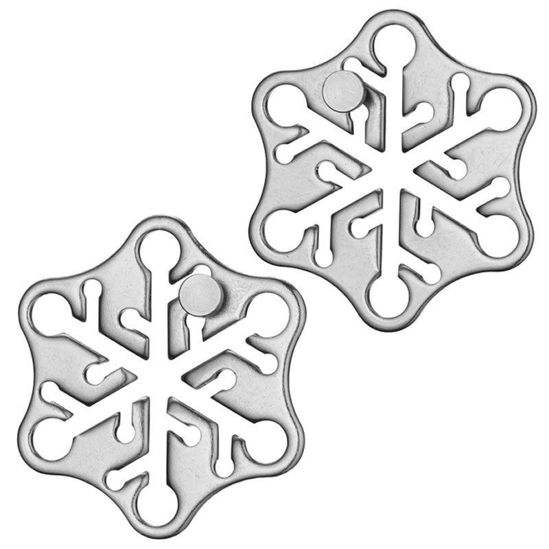 Snow Type Creative High Iq Challenge Metal Gift
