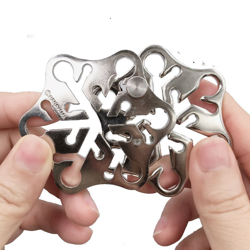 Snow Type Creative High Iq Challenge Metal Gift