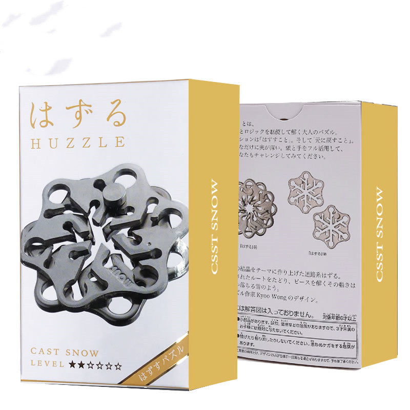 Snow Type Creative High Iq Challenge Metal Gift