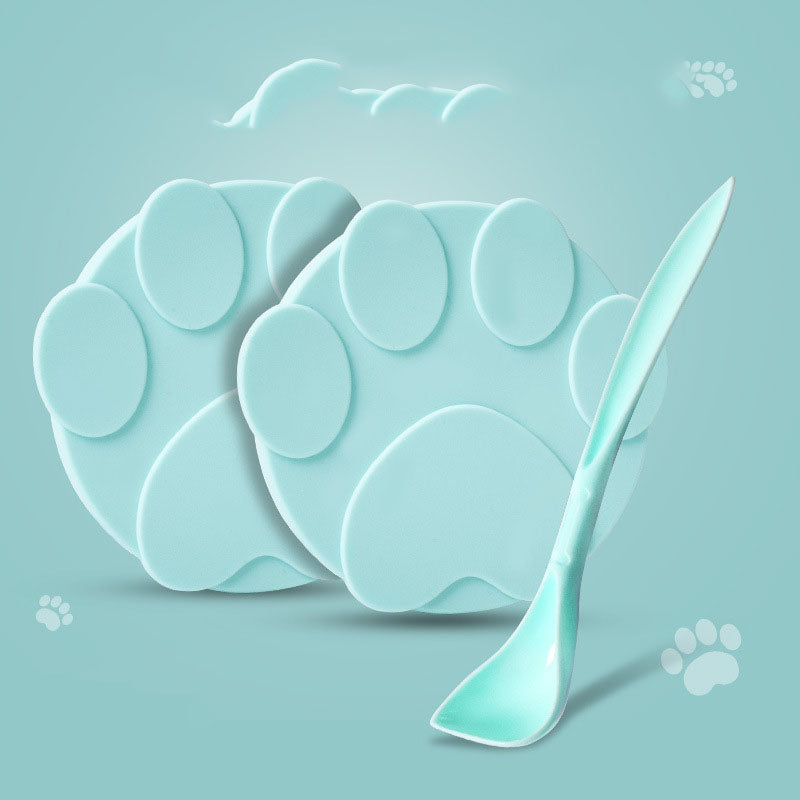 Pet Canned Food Lid Fresh-Keeping Silicone Lid Dog Canned Food Sealing Lid Universal Sealing Lid Three-In-One