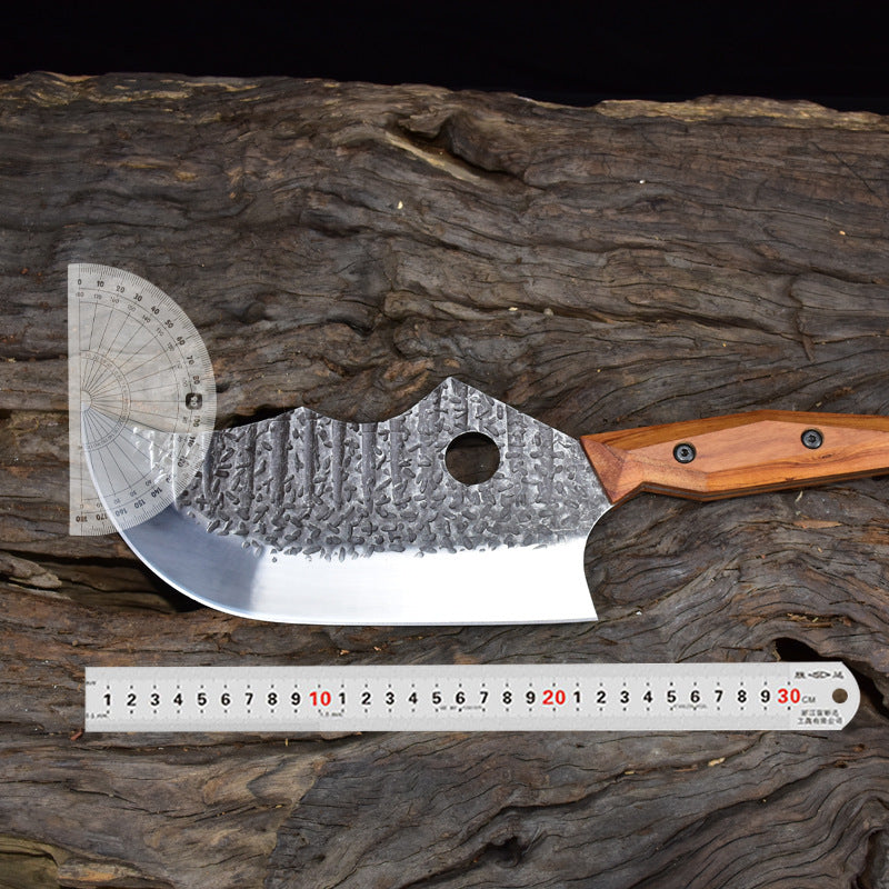 Chopping Knife With Ebony Handle
