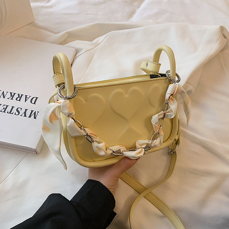 Fashionable Simple All-match Portable Small Square Bag