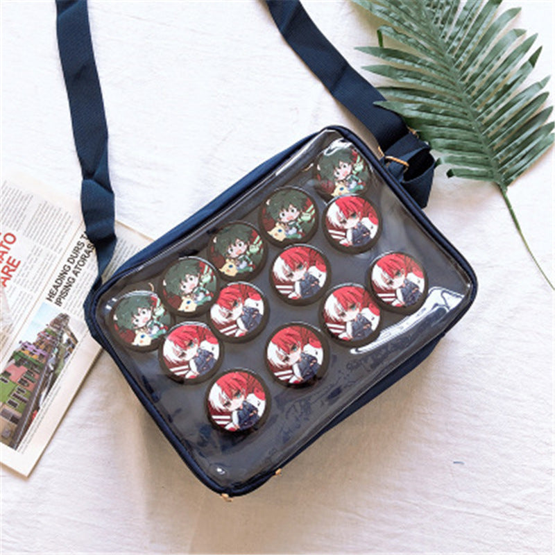 Women One Shoulder Bag Japanese Transparent
