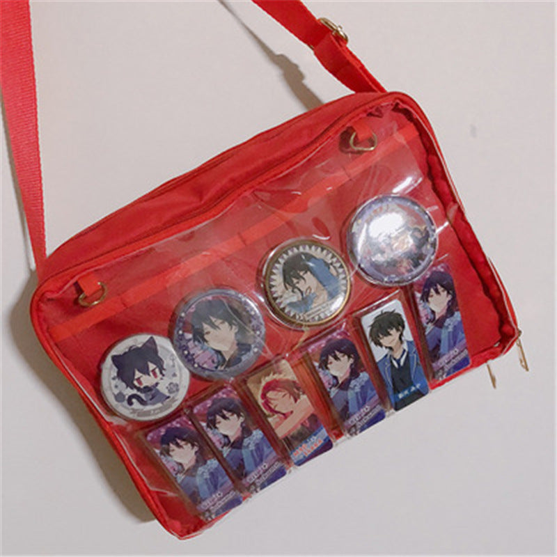Women One Shoulder Bag Japanese Transparent