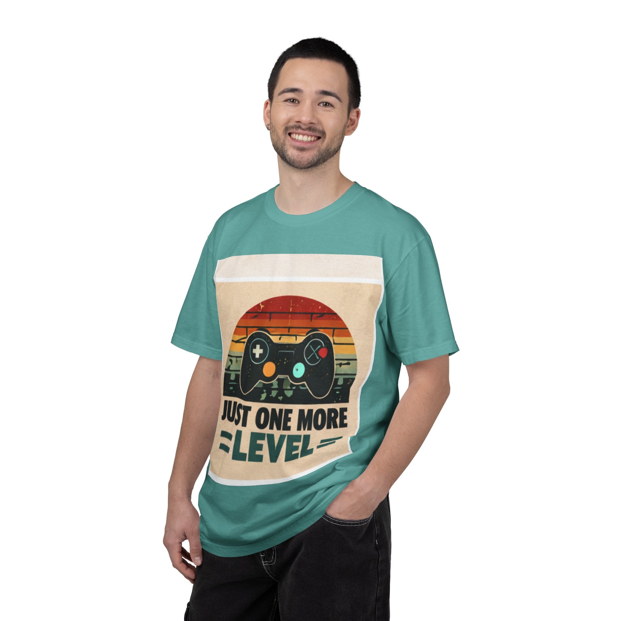 Retro Video Game Controller Just One More Level T-Shirt | Gamer Tee