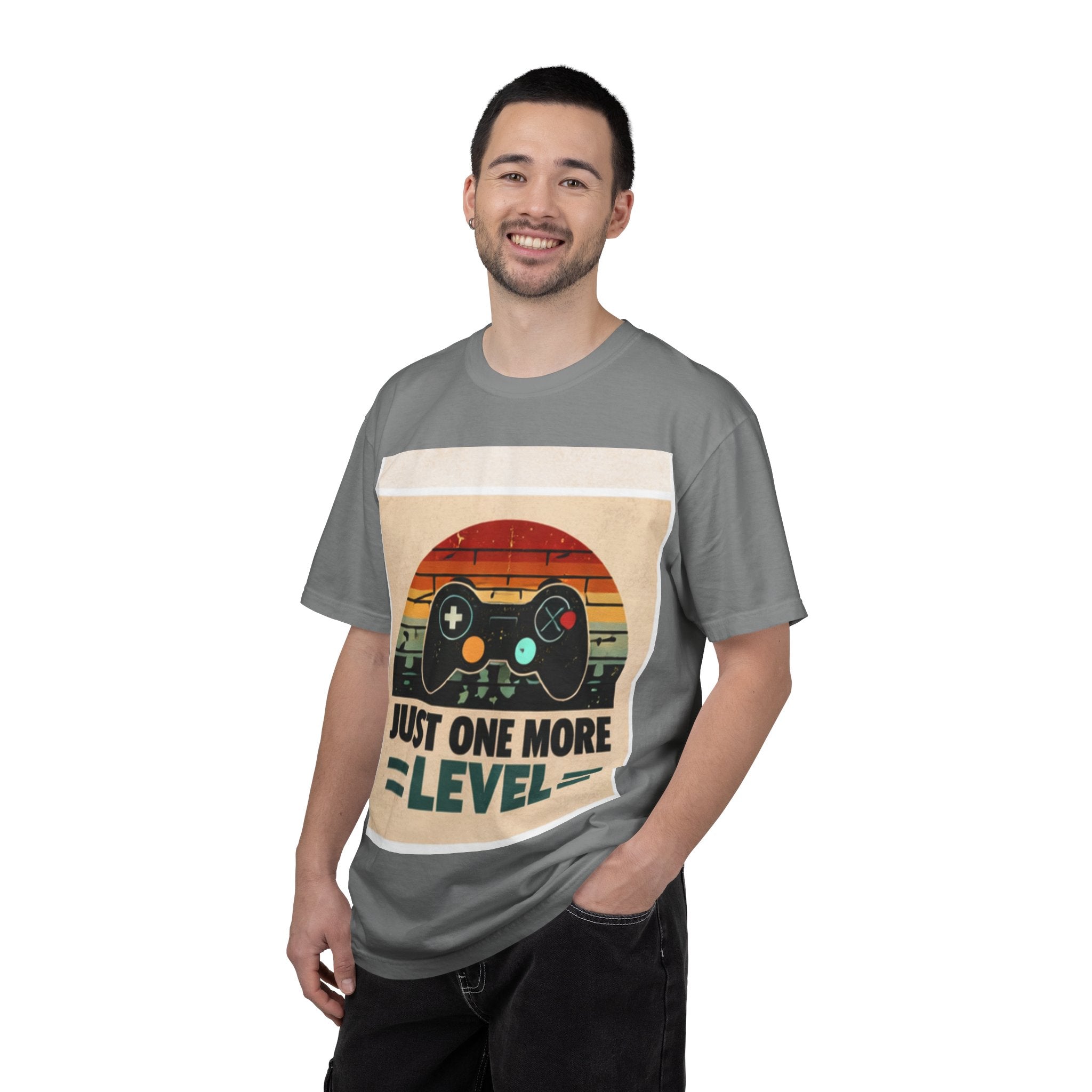 Retro Video Game Controller Just One More Level T-Shirt | Gamer Tee