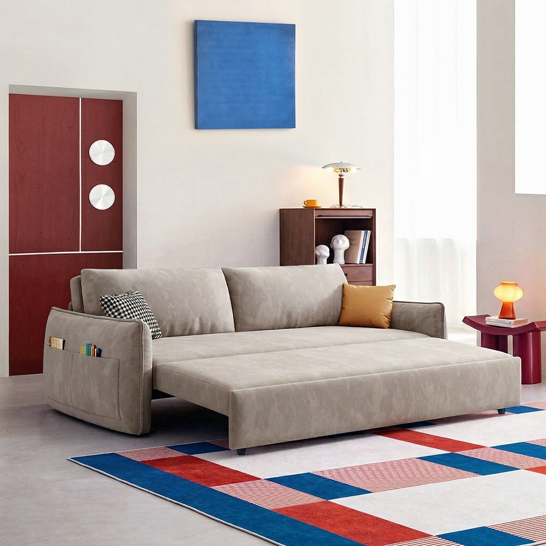 Fernandez Two Seater, Three Seater Sofa Bed With Storage, Suede