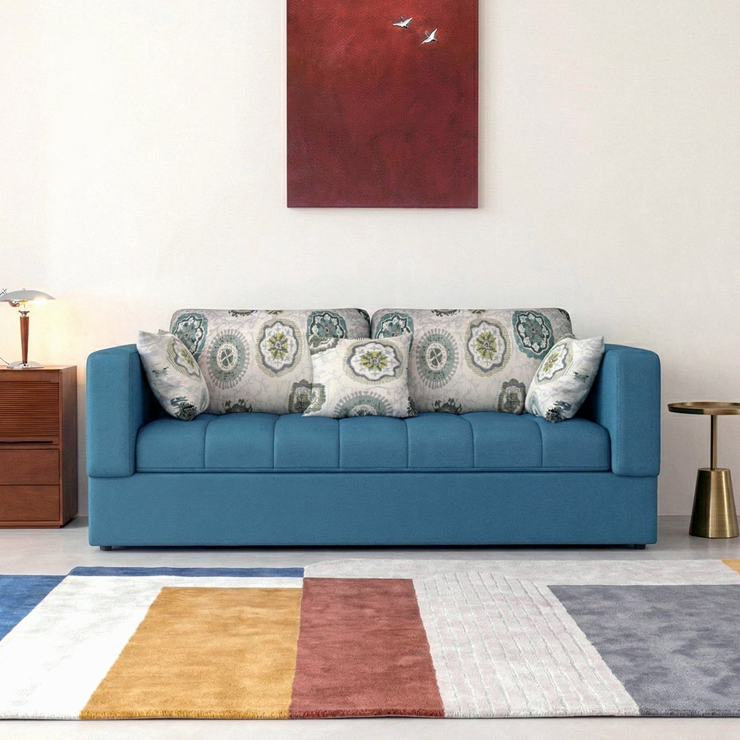 Pérez Two Seater Sofa Bed, Bunk Bed, Linen