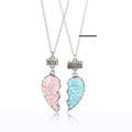 Epoxy Cartoon Alloy Jewelry New Sequin Love Heart Shape