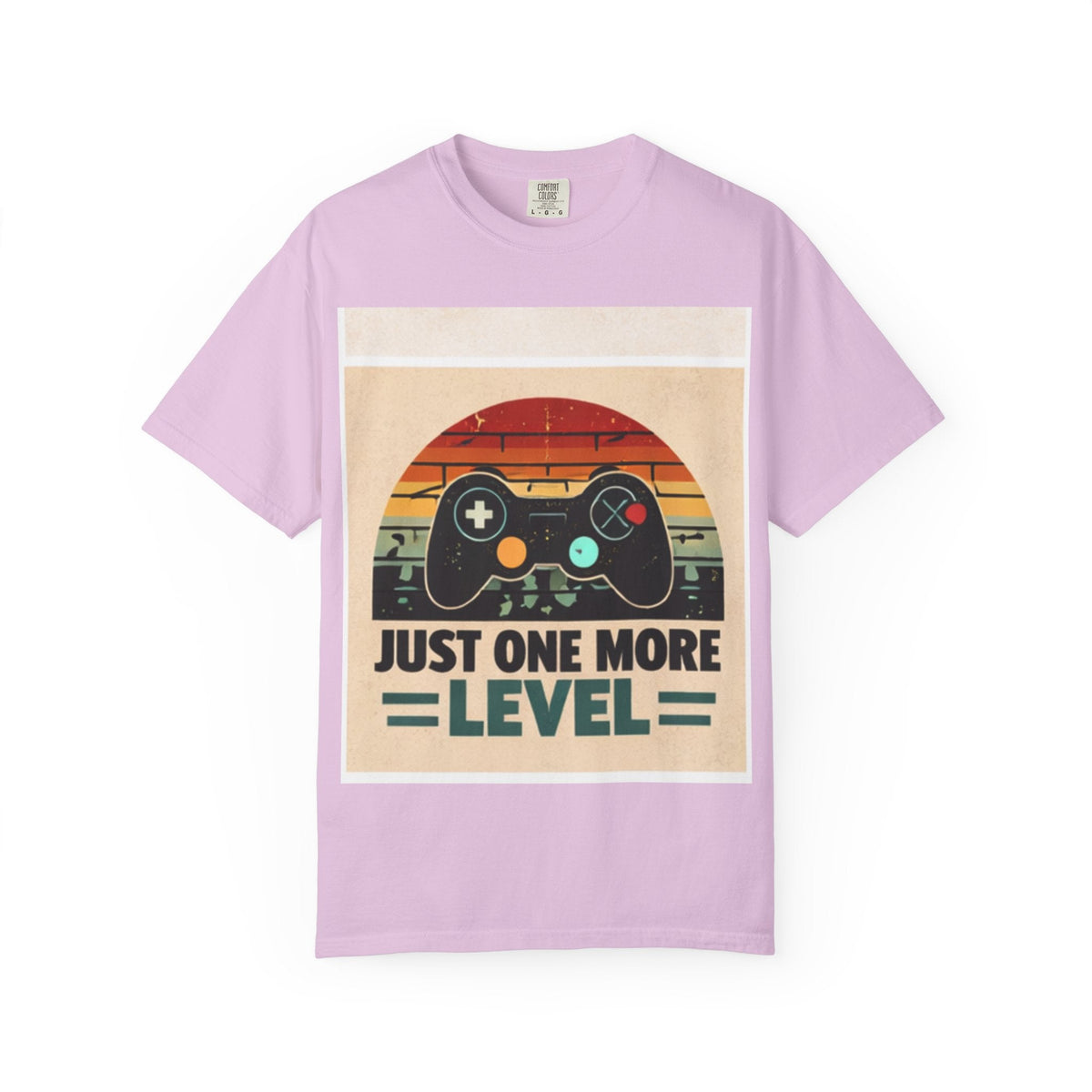 Retro Video Game Controller Just One More Level T-Shirt | Gamer Tee