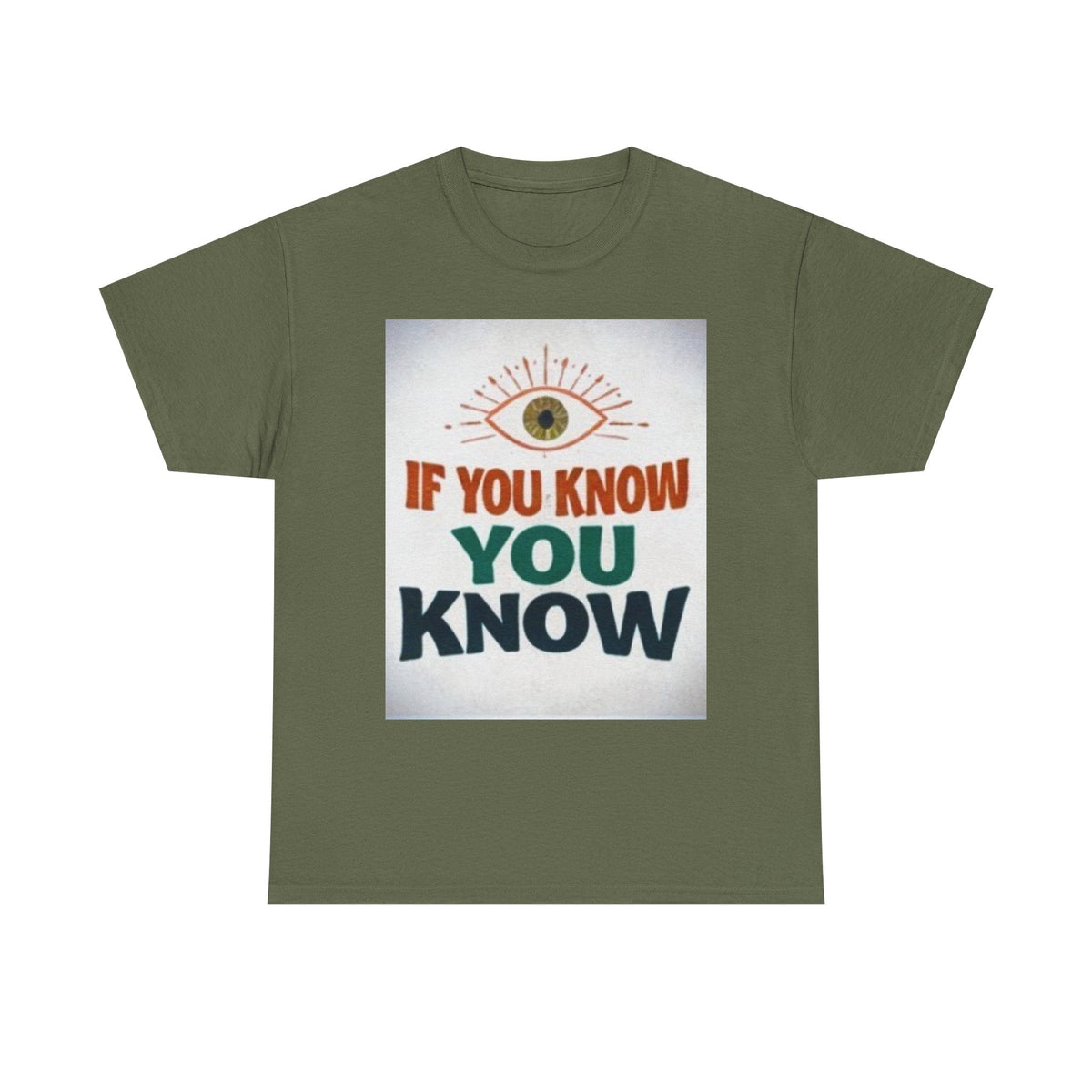 If You Know You Know Retro Eye Tee | Vintage Graphic T-Shirt