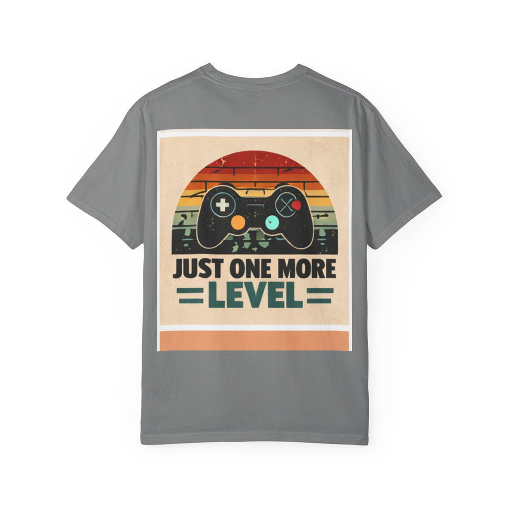 Retro Video Game Controller Just One More Level T-Shirt | Gamer Tee