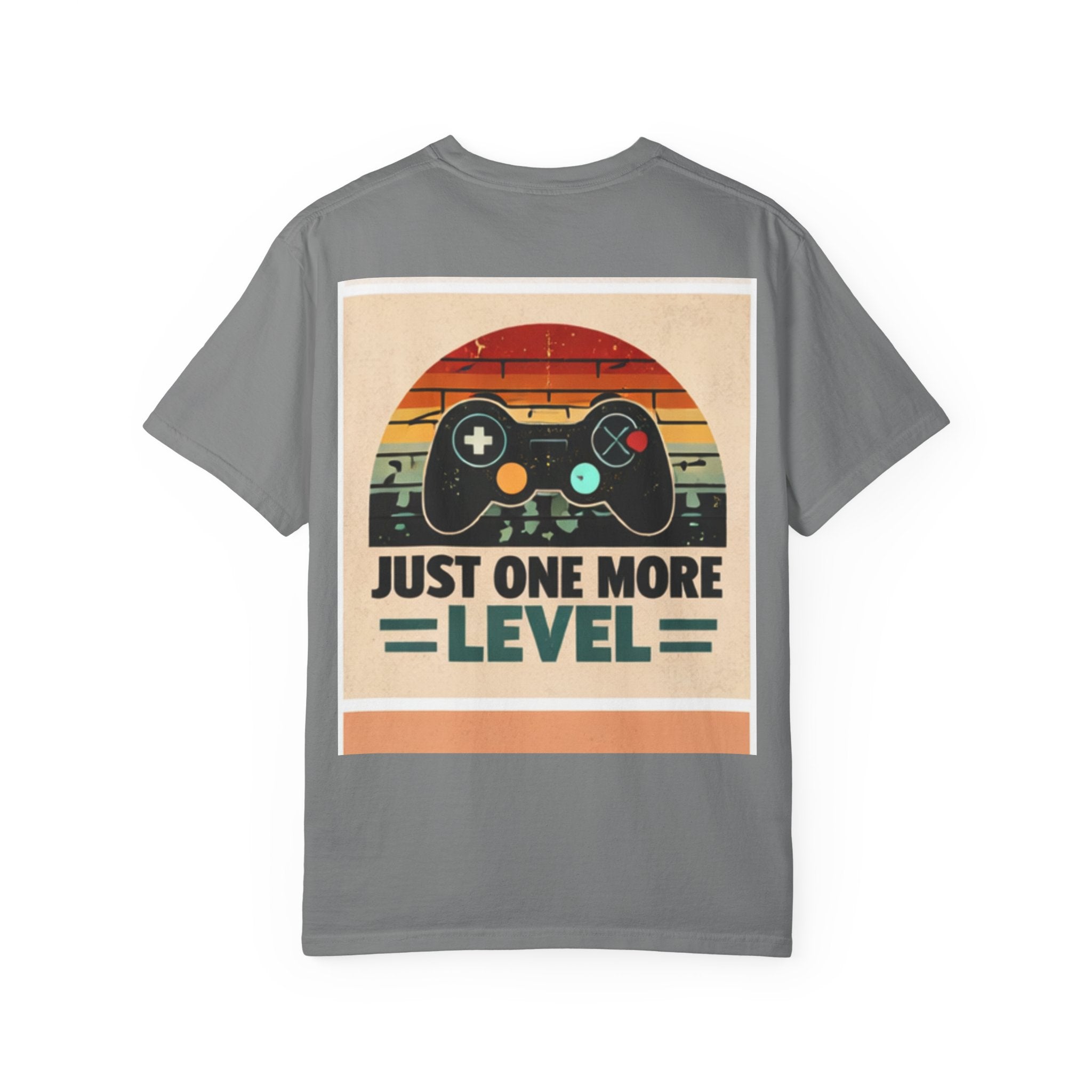 Retro Video Game Controller Just One More Level T-Shirt | Gamer Tee