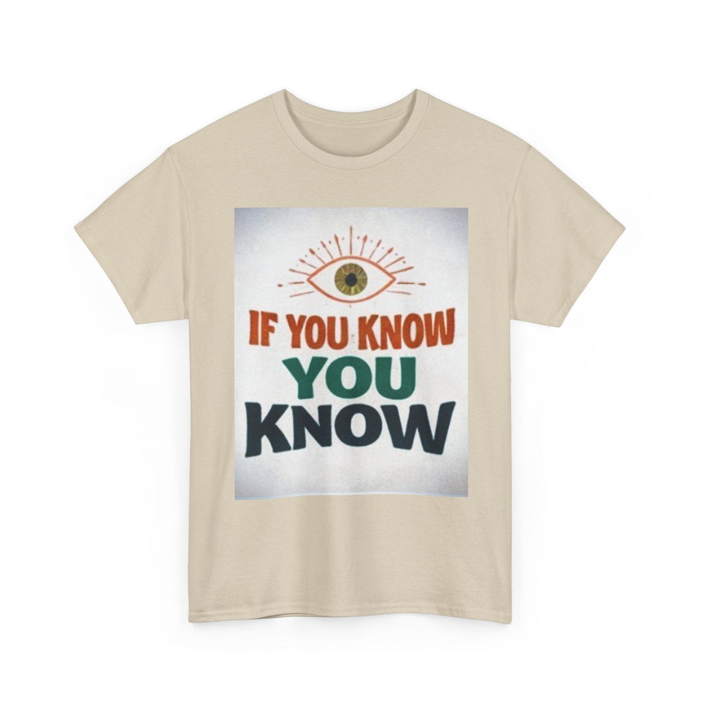If You Know You Know Retro Eye Tee | Vintage Graphic T-Shirt